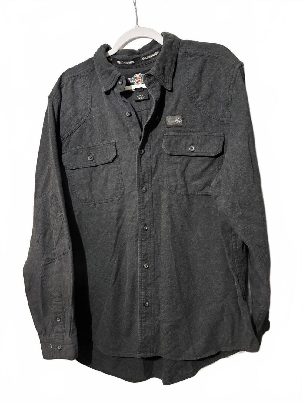 Harley-Davidson Men's Cotton Button-Up Shirt XL